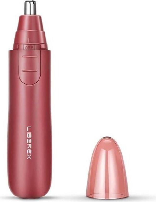 Nesehårtrimmer Electronic Nose Ear Hair Trimmer (Red)
