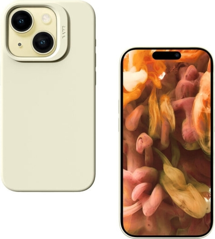 Huex Slim Case für iPhone 15"Gelb iPhone 15 (L_IP23A_HX_Y)