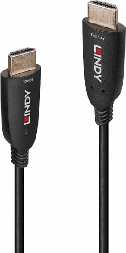 Bilde av 100m Fibre-Optic-Hybrid HDMI 8K60 Kabel - 100 m - HDMI Typ A (Standard) - HDMI Typ A (Standard) - 48 Gbit/s - Schwarz (38518)