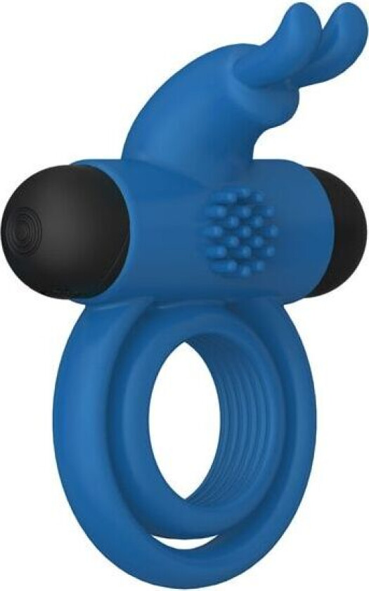 Double Rings Rabbit Clit Rechargeable Cock Ring Rabbit penisring