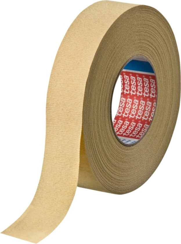Tesakrepp 4322 - Maskeringstape - 30 mm x 50 m - highly-creped paper - gemse