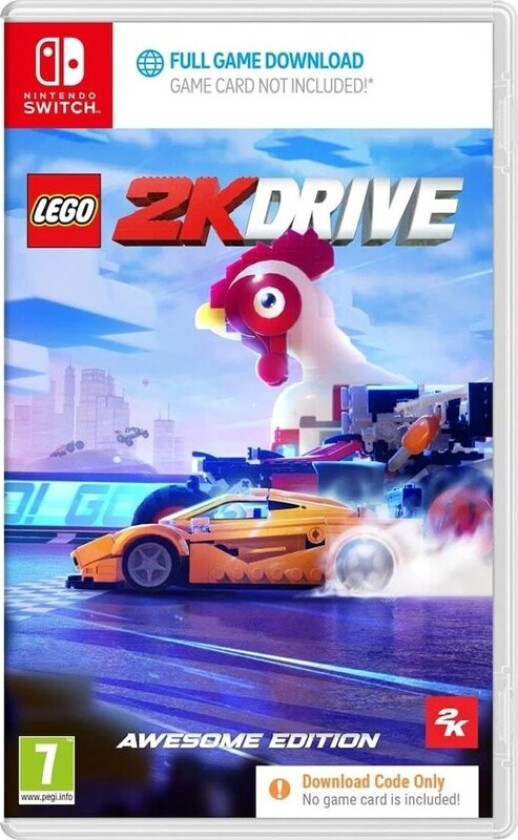 LEGO 2K Drive (Awesome Edition) Code in a Box - Nintendo Switch - Racing
