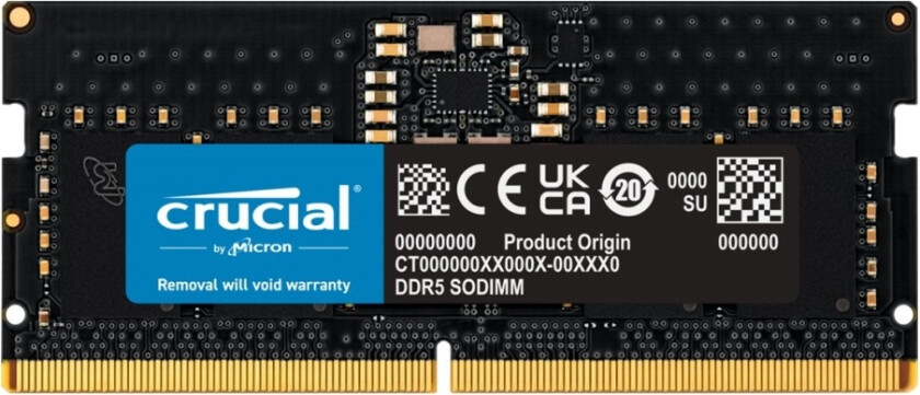 RAM-Minne Crucial CT8G52C42S5 8 GB DDR5 SDRAM DDR5 5200 MHz CL42