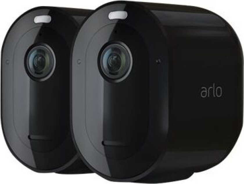 Pro 3 Wire-Free Security Camera System - Portinngang + kamera(er) - trådløs (802.11b, 802.11g, 802.11n) - 2 kamera(er) - svart