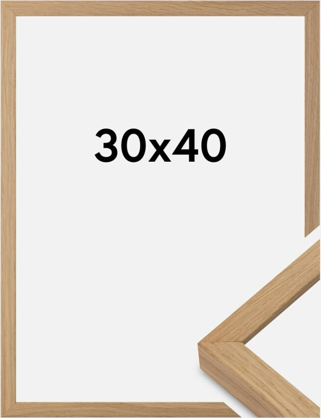 Ramme  Premium Quadrum Eik 30x40 Cm