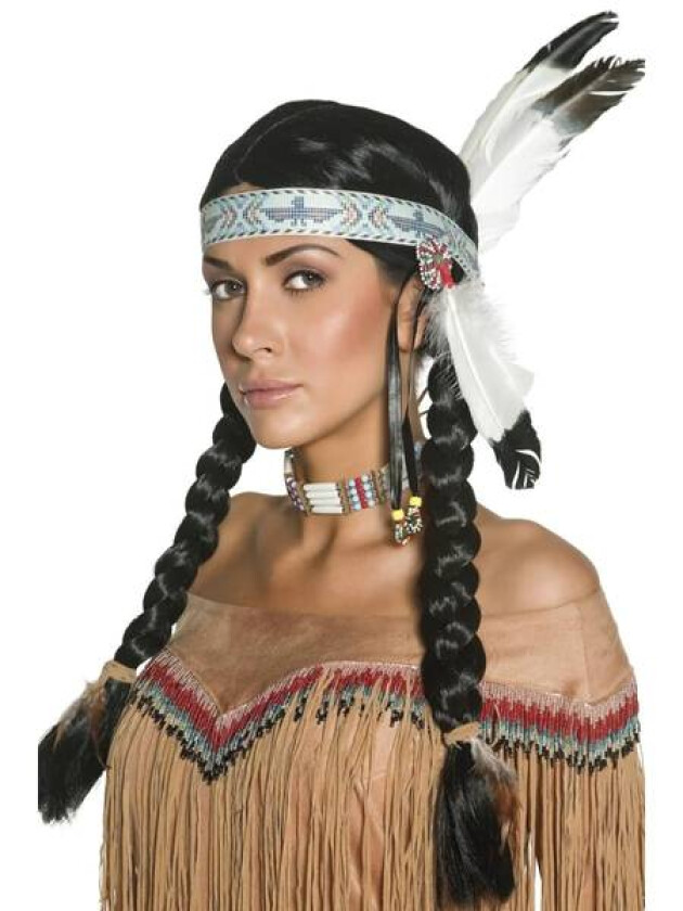 Native indianer parykk