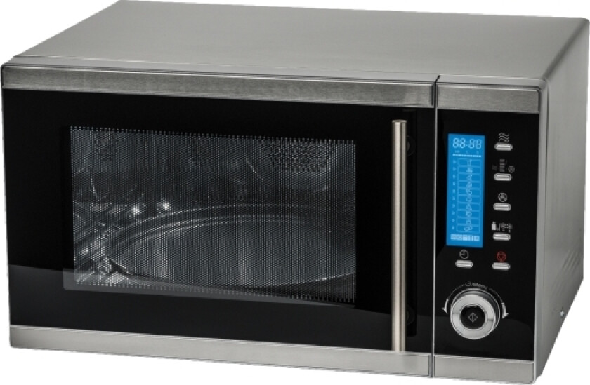 Medion MD 15501 Benkeplate Kombinasjon mikrobølge 25 l 900 W Sort, Rustfritt stål