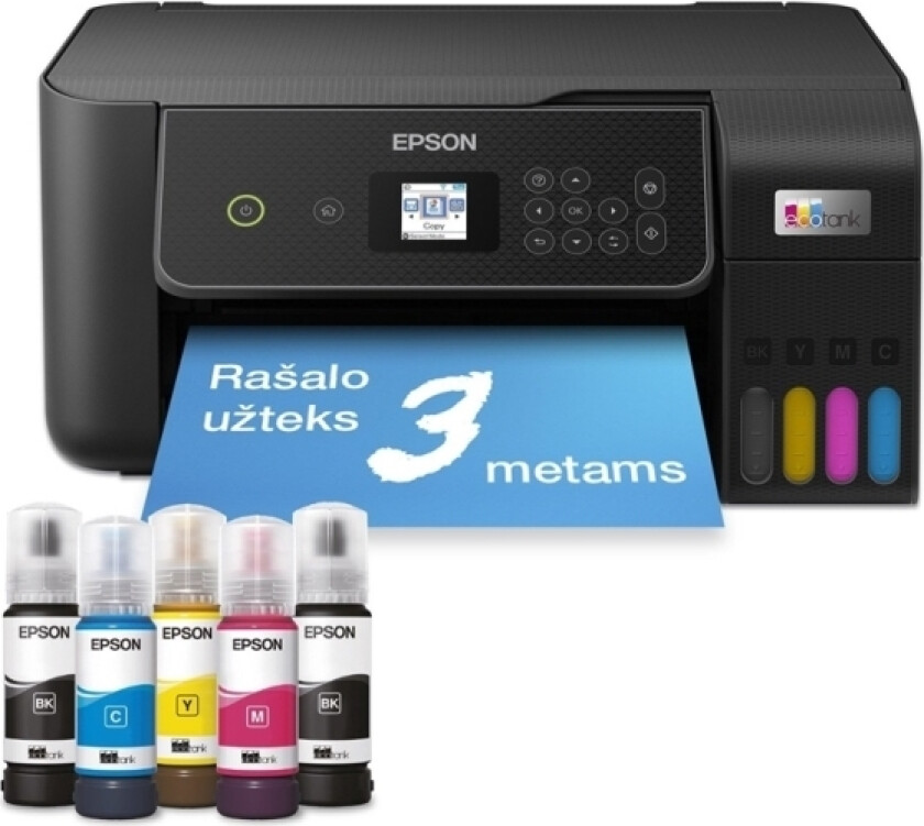 Skriver Epson EcoTank L3280, 3in1, Skriv ut, Skann, Kopier