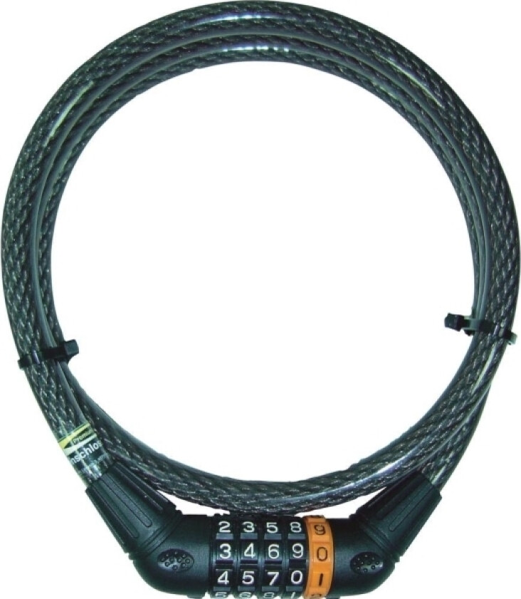 Z 69 Kabellås Grå Kombinationslås