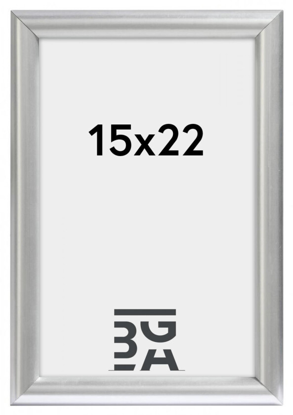Ramme Pla-Style Sølv 15x22 Cm