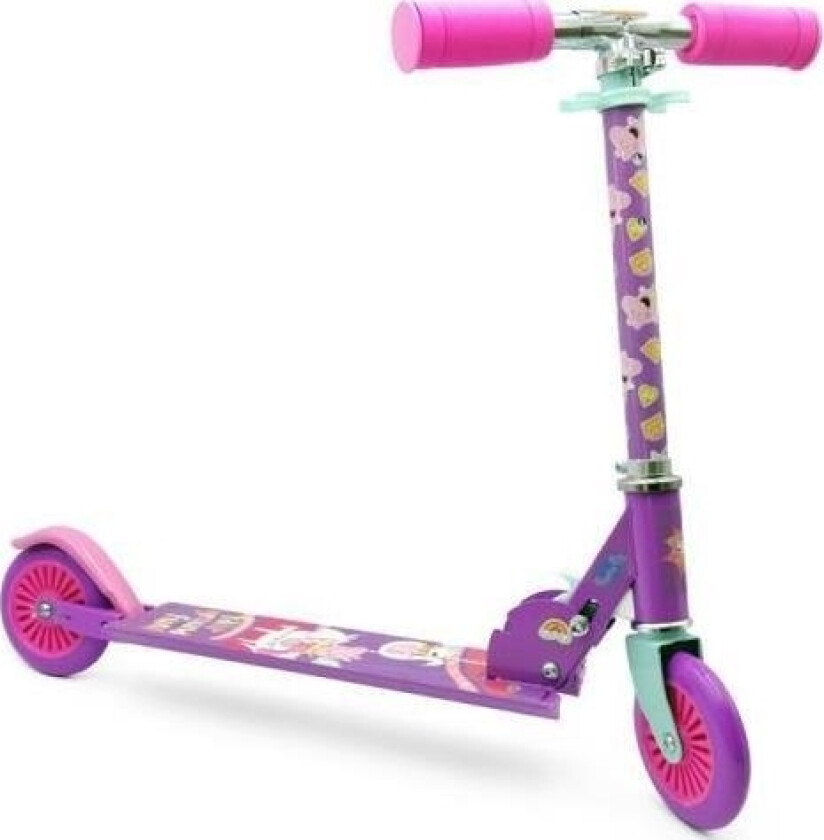 Globix sparkesykkel Tohjuls sparkesykkel Peppa Pig 3321