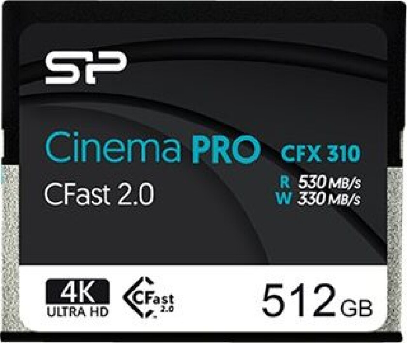 Cinema PRO CFX 310 - Flashminnekort - 512 GB - CFast 2.0