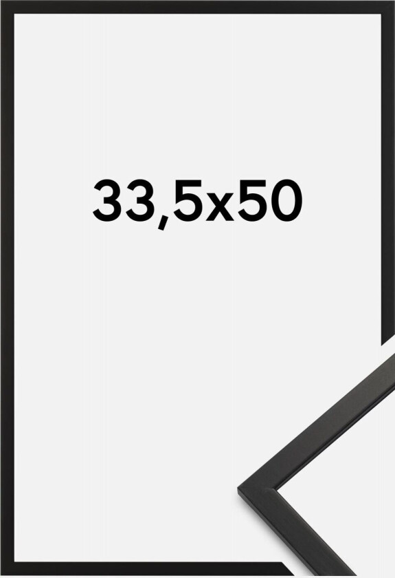 Ramme Edsbyn Akrylglass Svart 33,5x50 Cm
