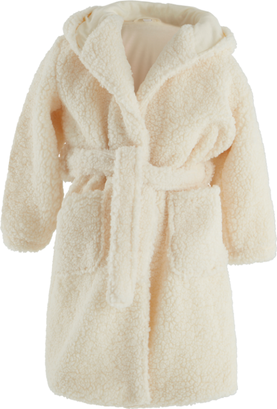 TEDDY MINI badekåpe Hvit