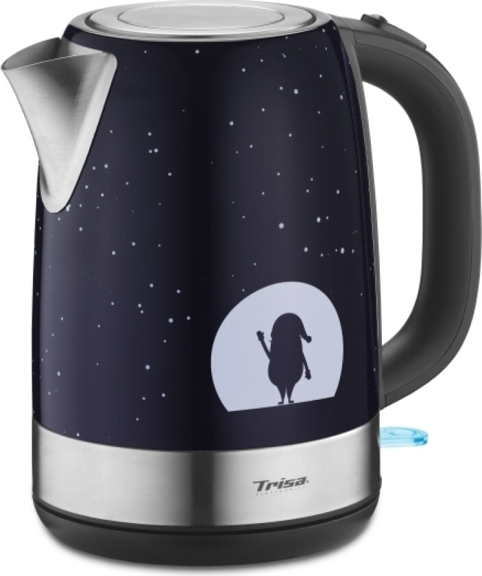 X-Mas Nights, 1,7 l, 2200 W, Sort, Blå, Sølv, Rustfritt stål, Vannivåindikator, Filtrering