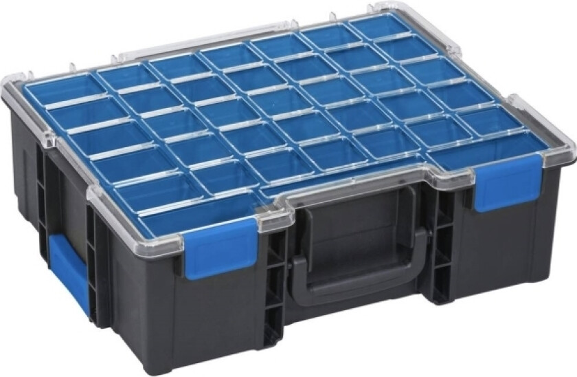 EuroPlus Pro K 44.144/8L sortimentskoffert (B x H x D) 440 x 144 x 355 mm Antall rom: 8 1 stk (454310)