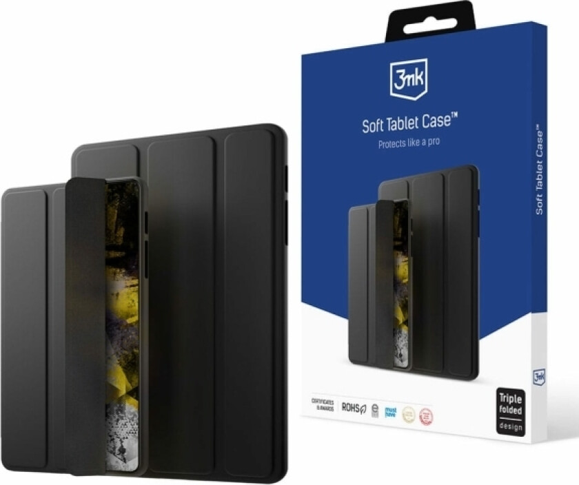 3MK Soft Tablet Case iPad Mini 7.9" 4/5 gen black/black