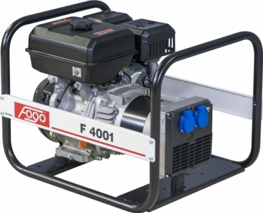 FOGO BÆRBAR STRØMGENERATOR F 4001 4,2kW 230V
