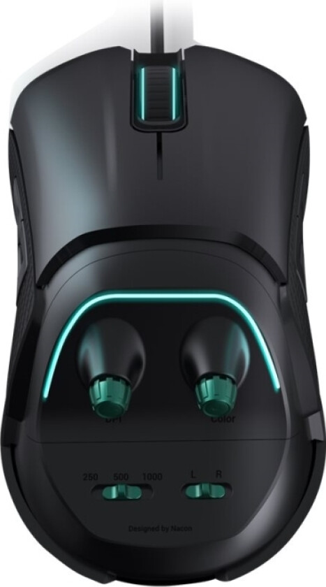 GM-500ES - Mus - Optisk - Svart