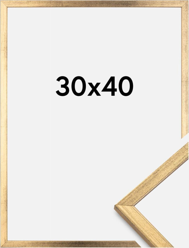 Ramme Galant Akrylglass Gull 30x40 Cm