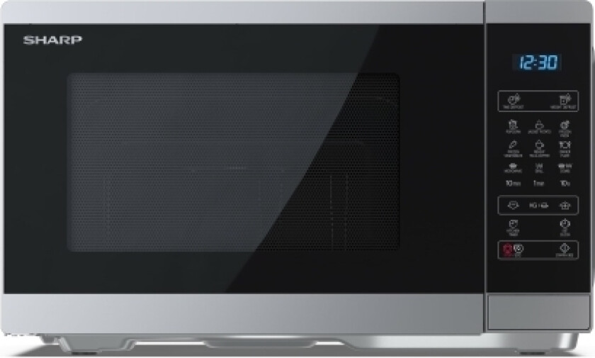 YC-MG252AE-S mikrobølgeovn & grill 25L sort/sølv