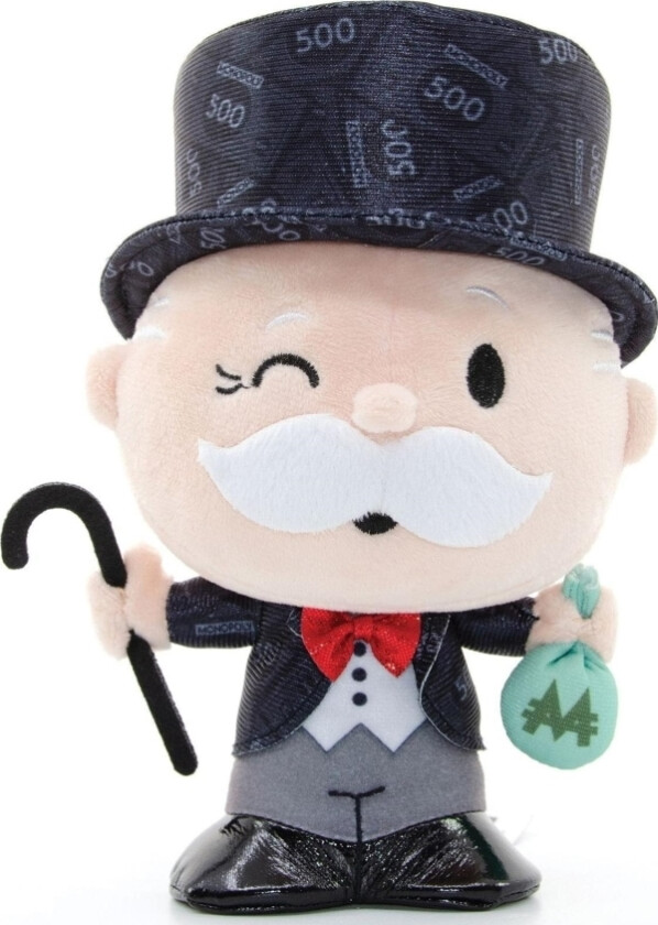 DZNR: Plysj Mr. Monopoly (19 cm)