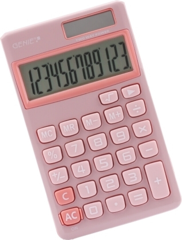 kalkulator 212P rosa