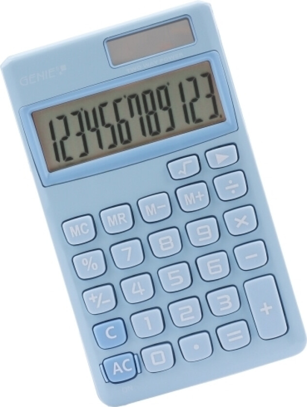 212B kalkulator blå