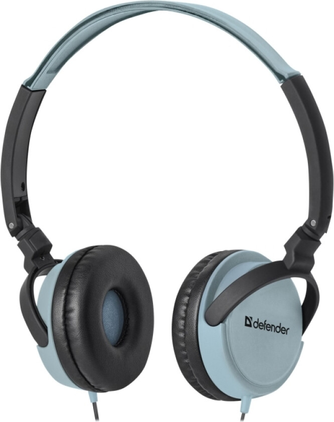 Defender ACCORD 160 4-pinners hodetelefoner med mikrofon, svart og blå