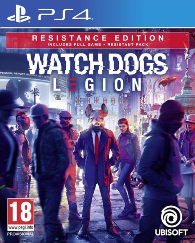 Watch Dogs Legion: (Resistance Edition) - Sony PlayStation 4 - Action/Adventure