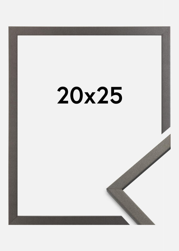 Ramme Edsbyn Akrylglass Grafitt 20x25 Cm