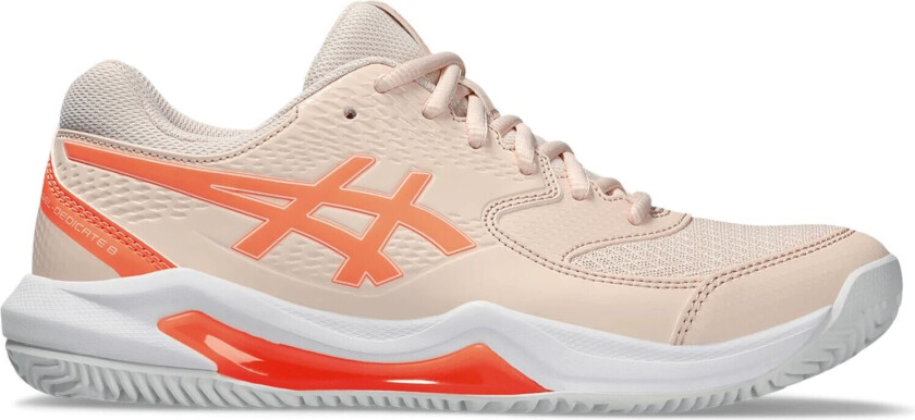 Asics GEL-Dedicate Clay, padelsko, dame Pearl Pink/sun Coral