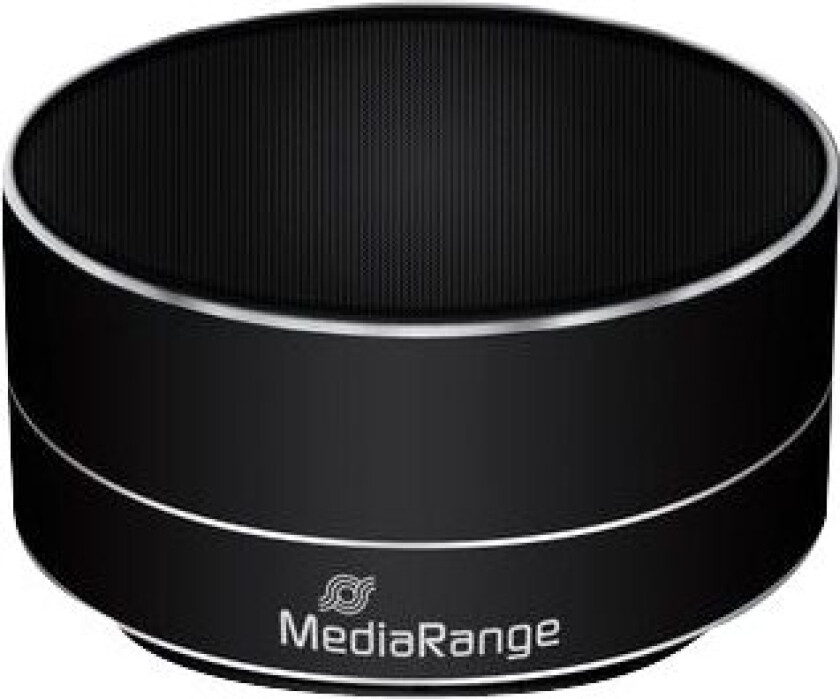Portable Bluetooth speaker - Høyttaler - for bærbar bruk - trådløs - Bluetooth - 3 watt - svart
