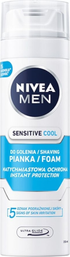 _Men Sensitive Cool kjølende barberskum 200ml