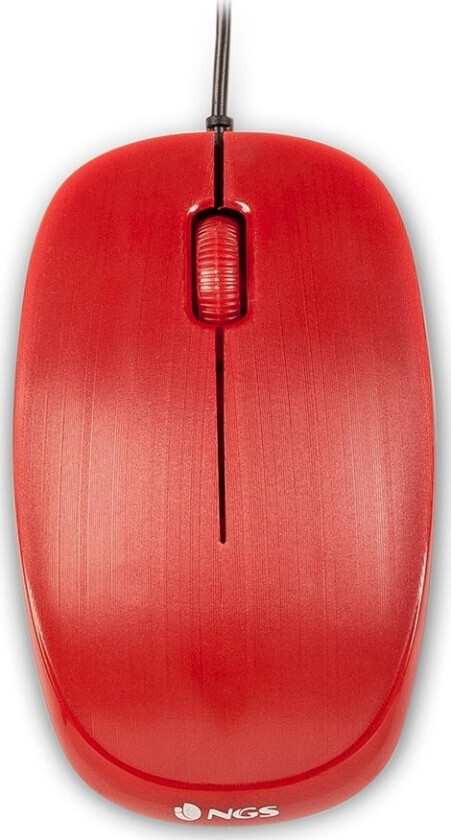 Optisk Datamus NGS NGS-MOUSE-0908 1000 dpi Rød
