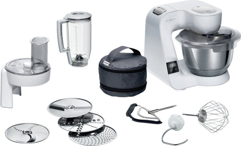 MUM5 MUM5X220 - Kjøkkenmaskin - 1000 W - hvit/sølv