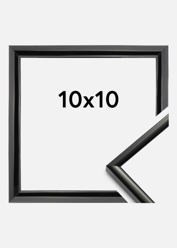Ramme New Lifestyle Svart 10x10 Cm