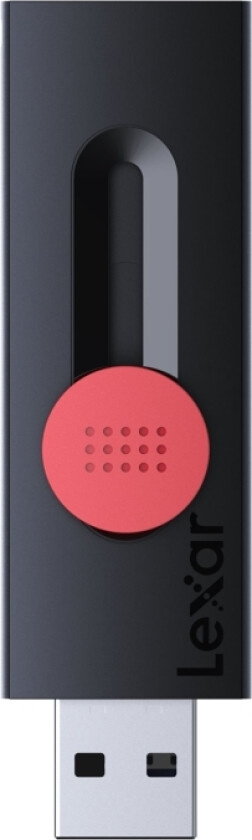 Flash Drive   JumpDrive D300   128 GB   USB 3.2 Gen 1   Black/Red