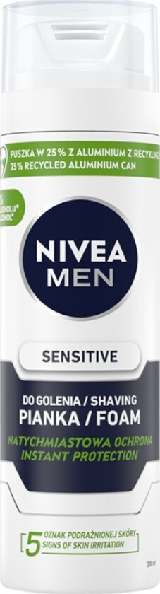 Nivea FOR MEN SOOTHING shaving foam 200ml