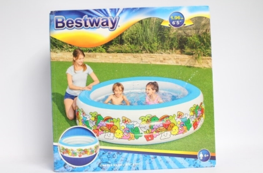 Inflatable pool 196x53cm B51122 73709