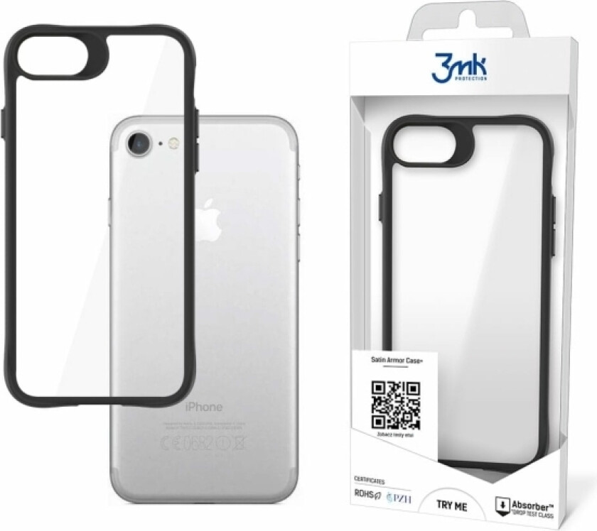 3Mk Satin Armor Case+, Iphone 7/8