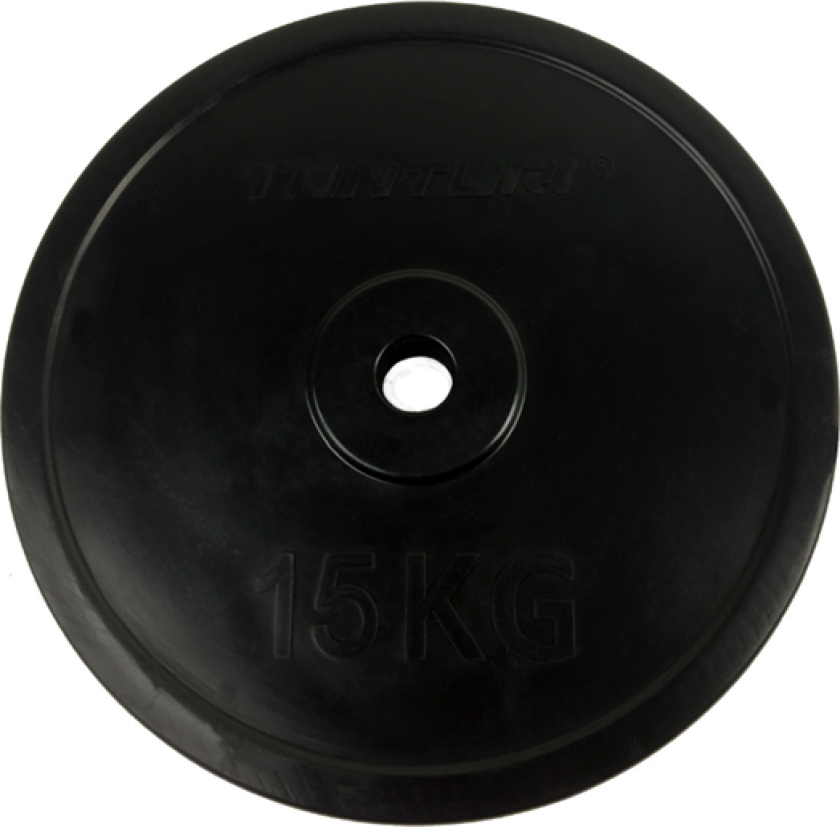 Rubber Weightplate 15 kg Ø30