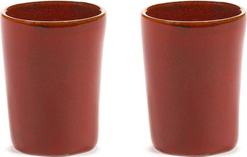 La Mère espressokopp 7 cl 2-pakn. Venetian red