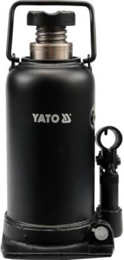 Yato YT-1706, Universell, 15000 kg, Hydraulisk jekk, 22,8 cm, 50,8 cm, Sort