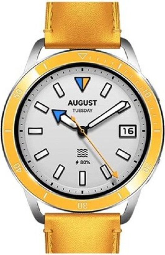 - Fas for smart armbåndsur - chrome yellow - for Watch S3