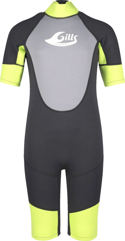 Wetsuit For Kids - 20, våtdrakt, junior Black/Lime
