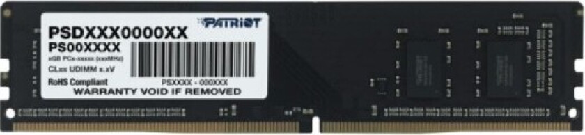 Patriot Signature Series DDR4 8GB (1 x 8GB) 3200MT/s UDIMM Single PSD48G32002