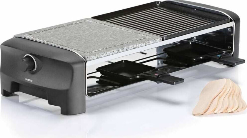 Raclettegrill med 8 panner stein 1300 W 162820
