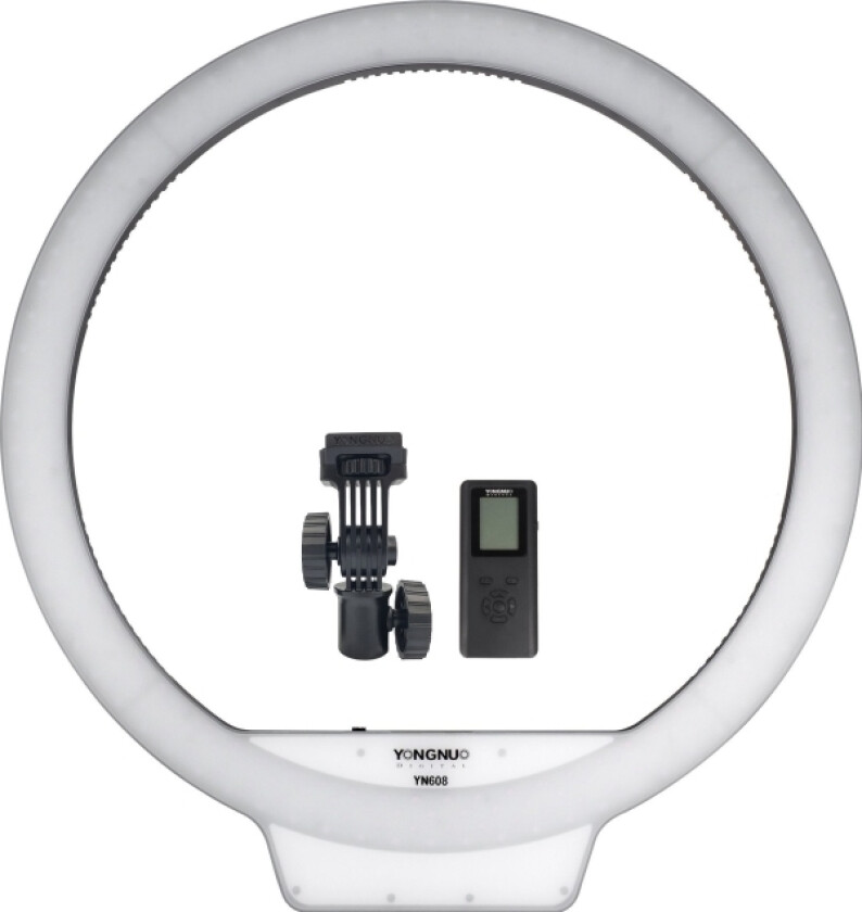 Yongnuo LED-ringlys YN608 - WB (3200K - 5500K)