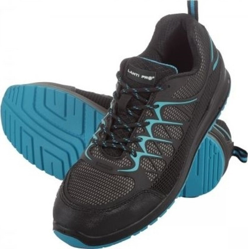 Lahti Pro Low KPU Mesh Jersey Black Blue S1P SRC "47" (L3042247)